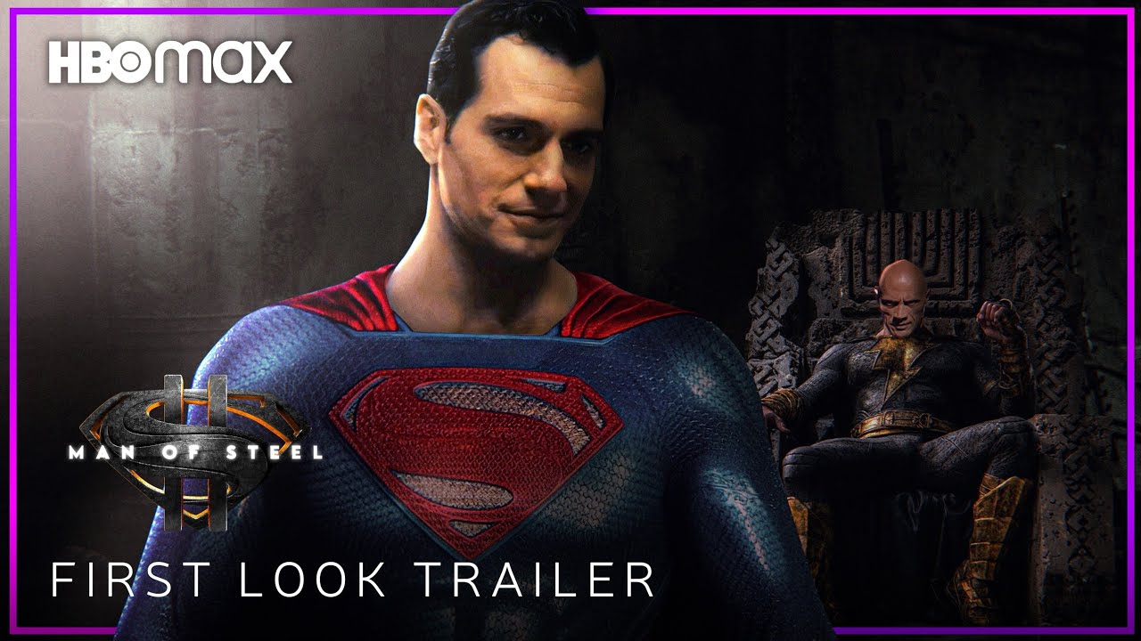 MAN OF STEEL 2 Officially Announced - Henry Cavill Superman Sequel News 