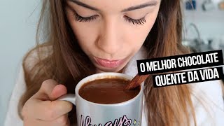 CHOCOLATE QUENTE CREMOSO E VEGANO | #cabideFIT