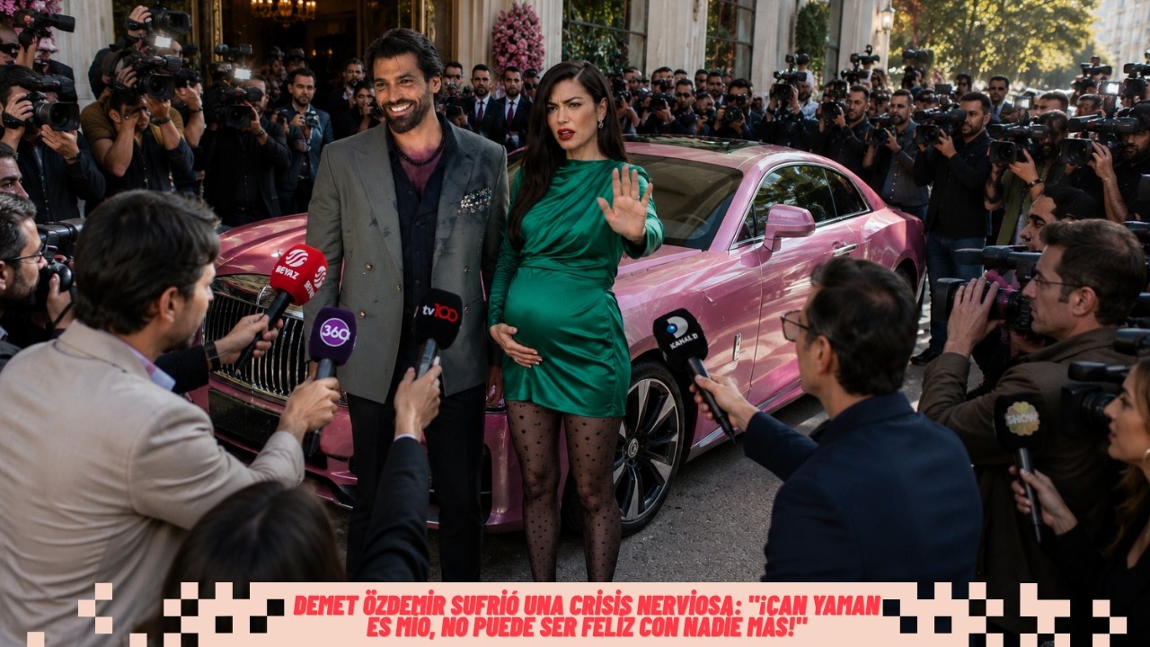 Demet Özdemir sufrió una crisis nerviosa: "¡Can Yaman es mío, no puede ser feliz con nadie más!"