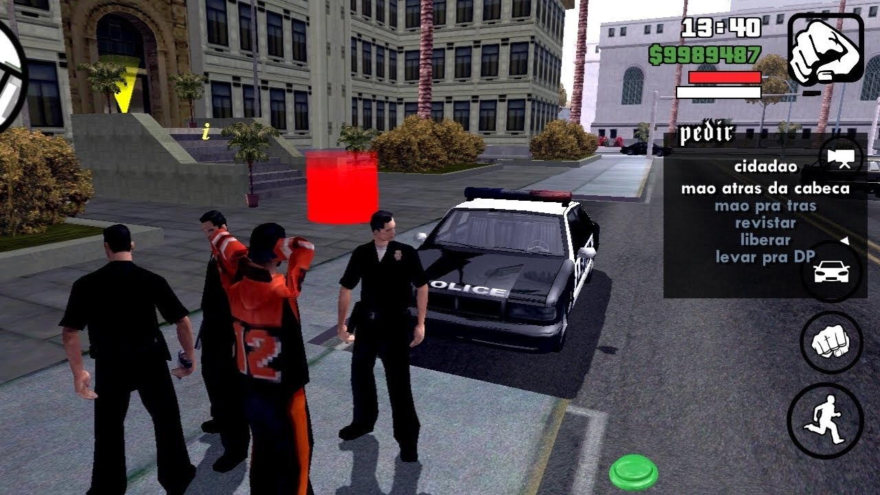 Police mod for Android from Media_fire with how to download In GTA San ...