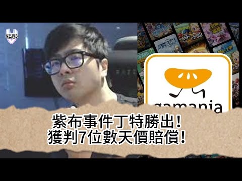 紫布事件丁特勝出！獲判7位數天價賠償！