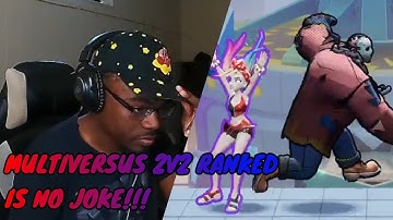 2V2 RANK IN MULTIVERSUS IS NO JOKE!! | Multiversus - 2v2 Ranked Gameplay