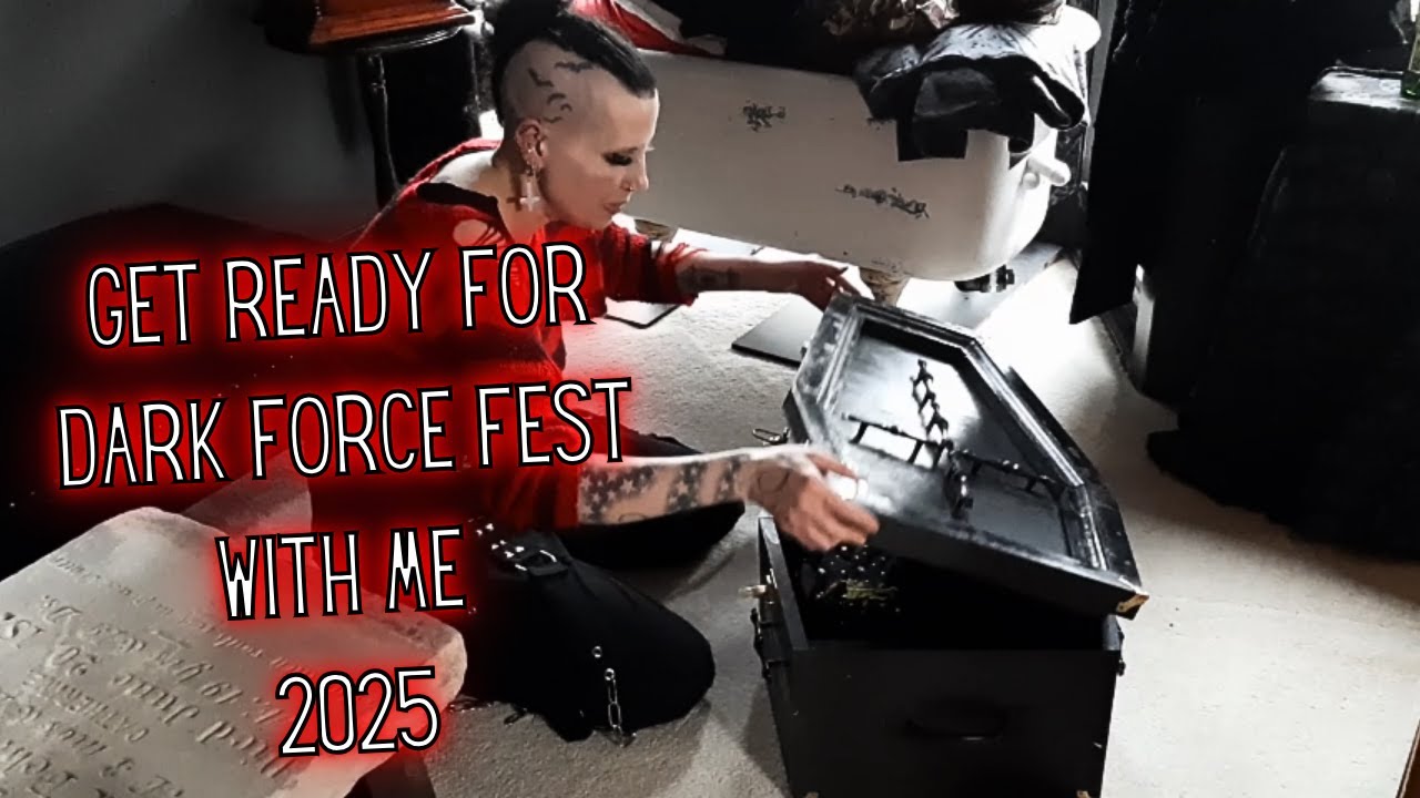 Get Ready With Me For Dark Force Fest 2025 | Madame Absinthe