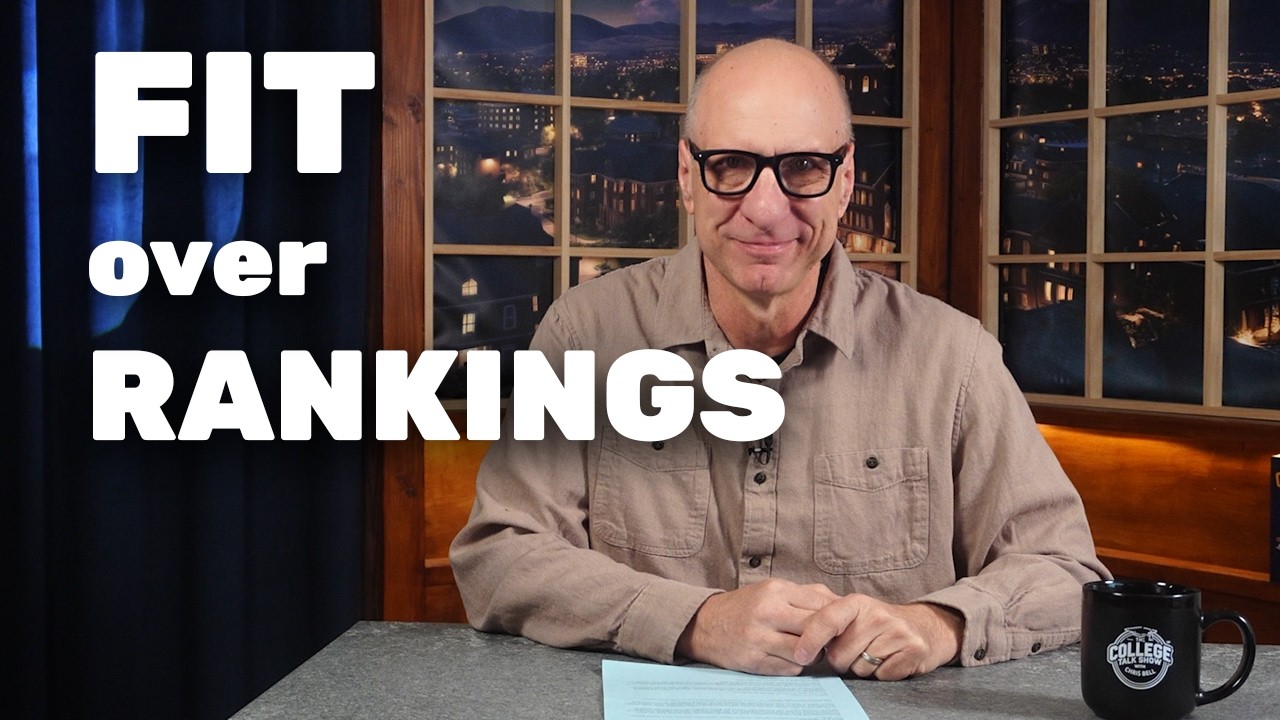 How to Build a College List That Actually Makes Sense - YouTube