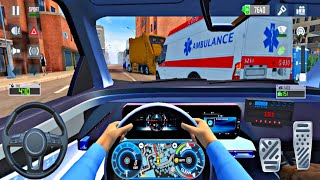 Taxi Job Driving Simulator Game - Beautiful Girl Ko Drop kiya - Android Gameplay 🚦🚧 screenshot 5