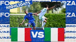 Highlights: Italia-Italia Under 20 3-1 | Test amichevole | EURO 2024