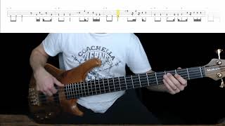 Marillion - Childhoods End? Bass Cover with Playalong Tabs in Video