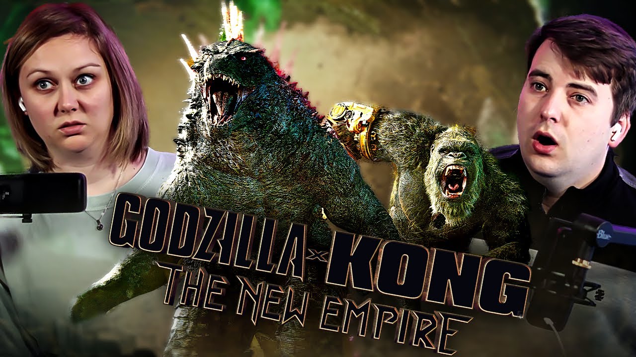 GODZILLA X KONG : The New Empire TRAILER REACTION! | Monsterverse | Godzilla V. Kong 2