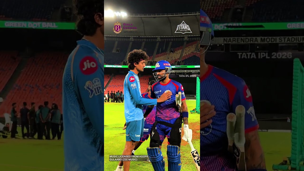 This meet up left us feeling blue 💙[ Aava De | GT vs MI | TATA IPL 2026 ]