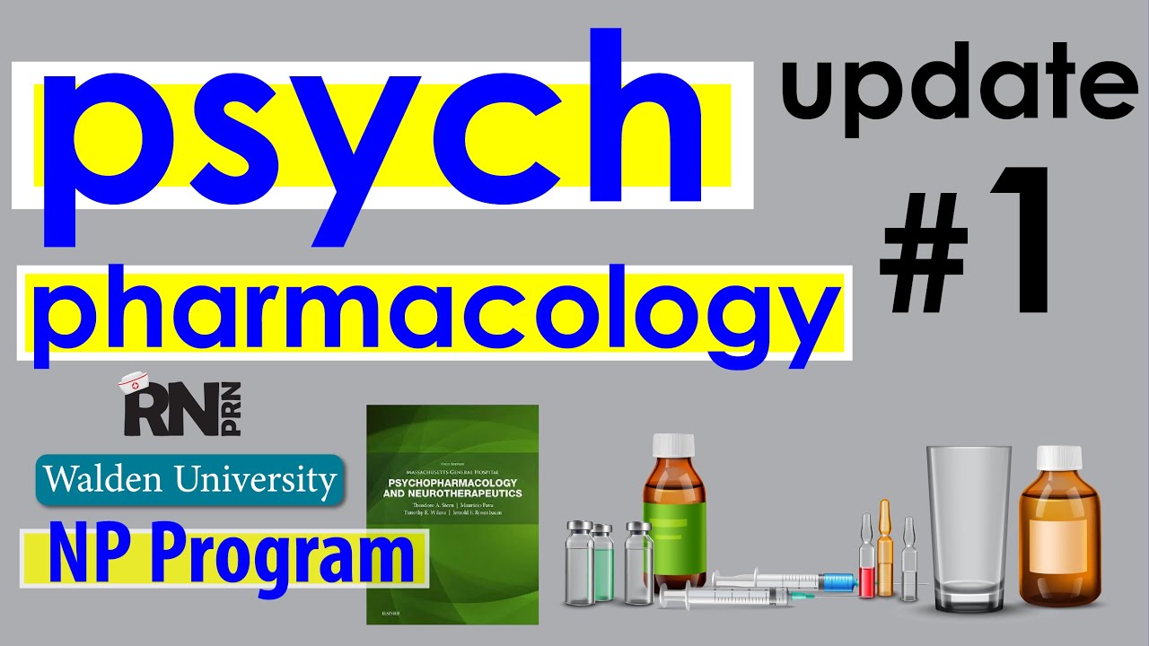 Walden University NURS-6630 PMHNP Psychopharmacologic Approaches