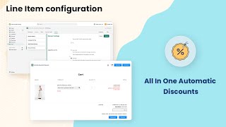 All In One Automatic Discounts Shopify app | Line Item manual configuration