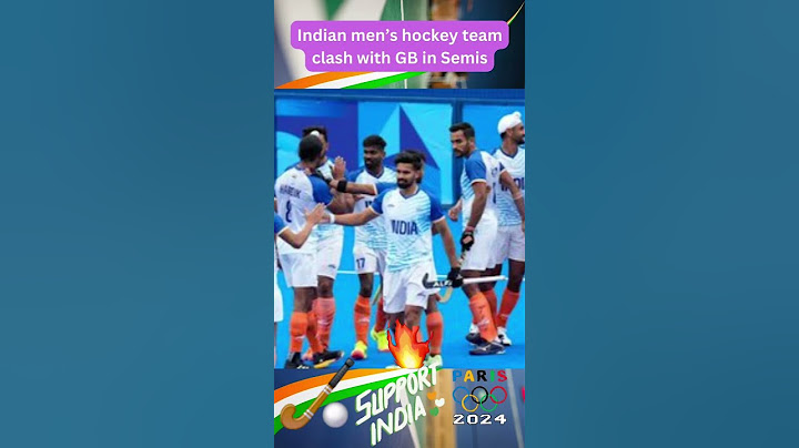 Indian men's #hockey team clash with Great Britan in QF