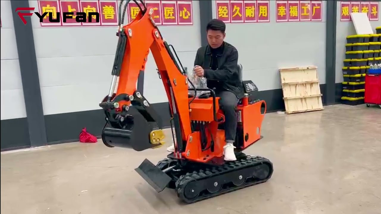 0.8 Ton Excavator Supplier in China - YUFAN 1764 lbs Digger | UC