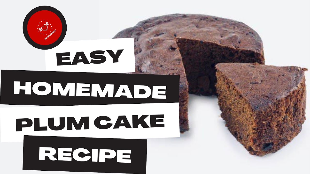 How to make delicious Plum Cake Recipe in Malayalam YouTube