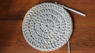 How to make SEAMLESS crochet circle