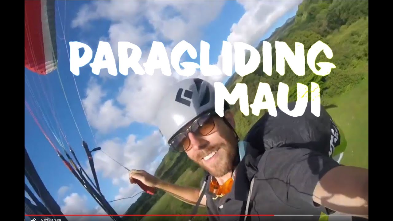 Pioneering a paraglider launch in Hana and Biking to Honokalani