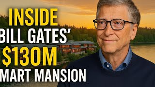 Inside Bill Gates’ $130M Mansion  You Won’t Believe What’s Inside