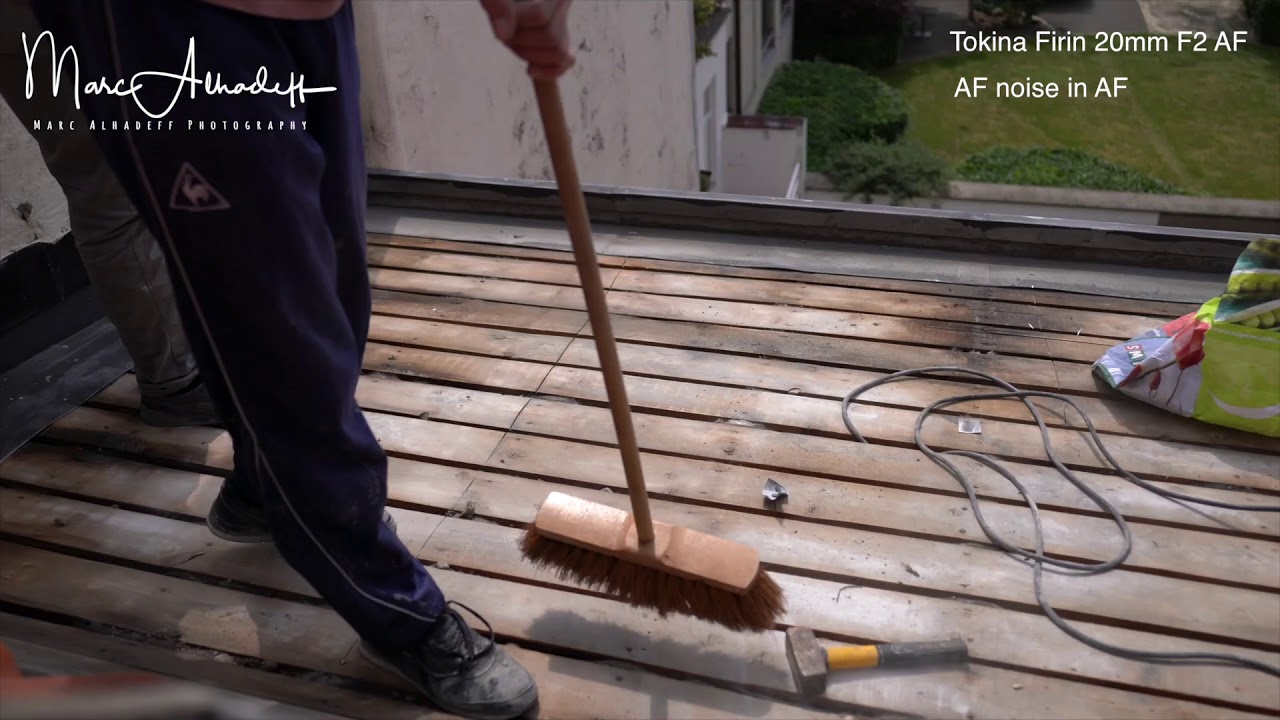 Tokina Firin 20mm F2 AF - AF test