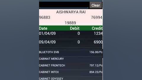 Pocket Tally for Android (Using instructions of mobile version)
