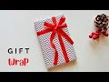 How to Wrap a Ribbon around a Gift Box | Valentines Day Gift Wrap with Ribbon Easy #giftwrap