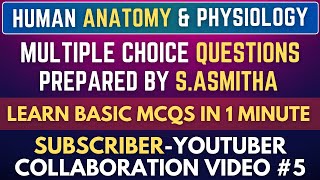 Human Anatomy & Physiology MCQs