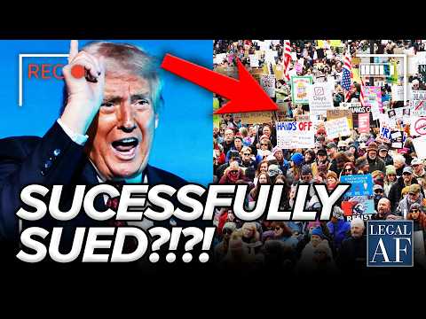 Thumbnail for Trump Admin FINALLY SUED over Protest VIOLATIONS