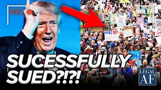 Trump Admin FINALLY SUED over Protest VIOLATIONS