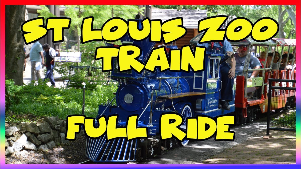 The Saint Louis Zoo Train (full complete ride around the zoo) - YouTube