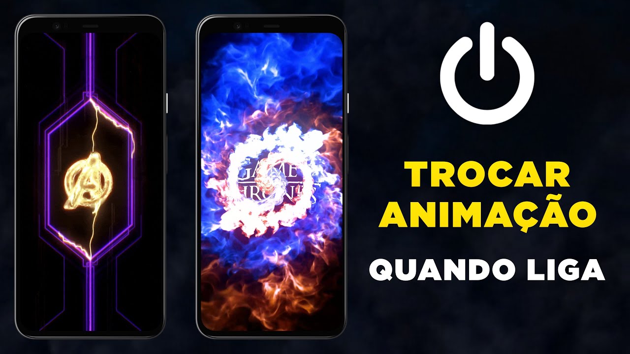 Como trocar o BootAnimation do celular - Trocar animação de liga e ...