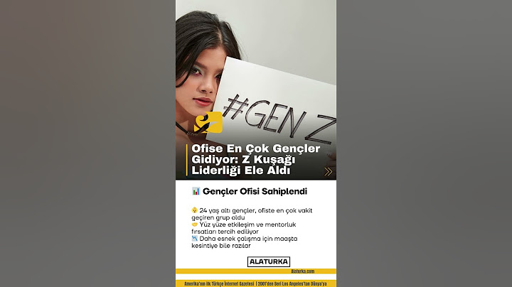 Z kuşağı ofise dönüyor!