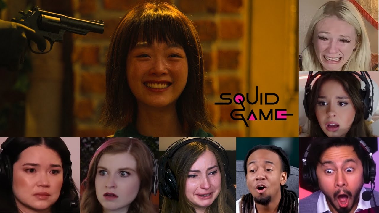 Other Reactors Reaction to the Ali And Ji-yeong Death | Squid Game S1E6 "Gganbu "(2021)