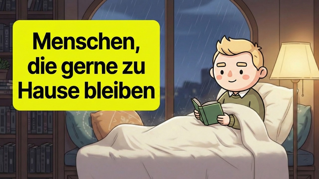 Psychologie der Menschen, die gerne zu Hause bleiben