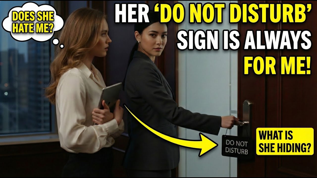 She Put a "Do Not Disturb" Sign Up Whenever I Enter Her Office | Lesbian Love Story | LGBTQ