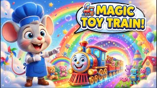 Mico's Magic Toy Train - Sing Along Adventure Song for Kids - Hop on the Magic Toy Train 