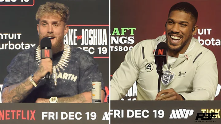 HIGHLIGHTS • JAKE PAUL VS ANTHONY JOSHUA FINAL PRESS CONFERENCE • NETFLIX