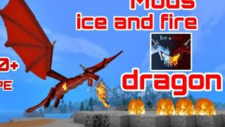 របៀបដាក់ mods ice and fire Minecraft pe v1.20+