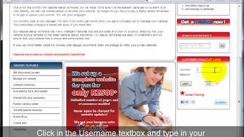 How to log into the Kwikwap Management Portal (content management system)