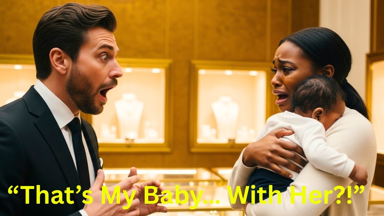 Billionaire Went to Buy a Wedding Gift… Then Saw His Ex-Girlfriend Holding His Baby