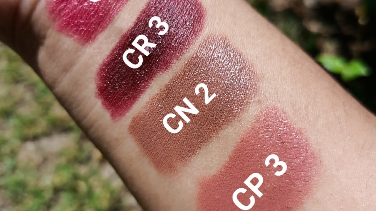 Lakme cushion matte lipstick swatches |Tomorrow come review and demo video for this lipstcks 