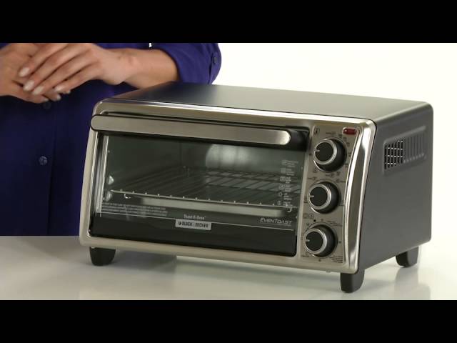 Black + Decker 4-Slice Toaster Oven 