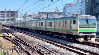 ［1874E］E231系1000番台ヤマU511 蕨通過