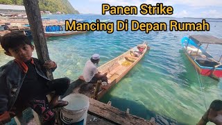 Mau Makan Ikan Segar Tinggal Mancing Di Depan Rumah