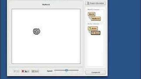 Creating explosions (Part 1 of 5) (Greenfoot programming)
