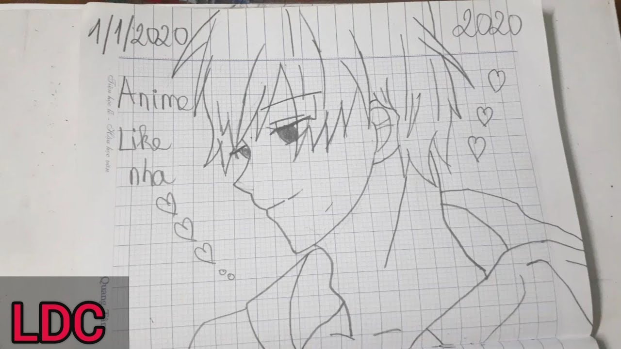 Cách vẽ anime boy cool ngầu vẽ anime nam  Drawing boy Anime cool whit  pencil  YouTube