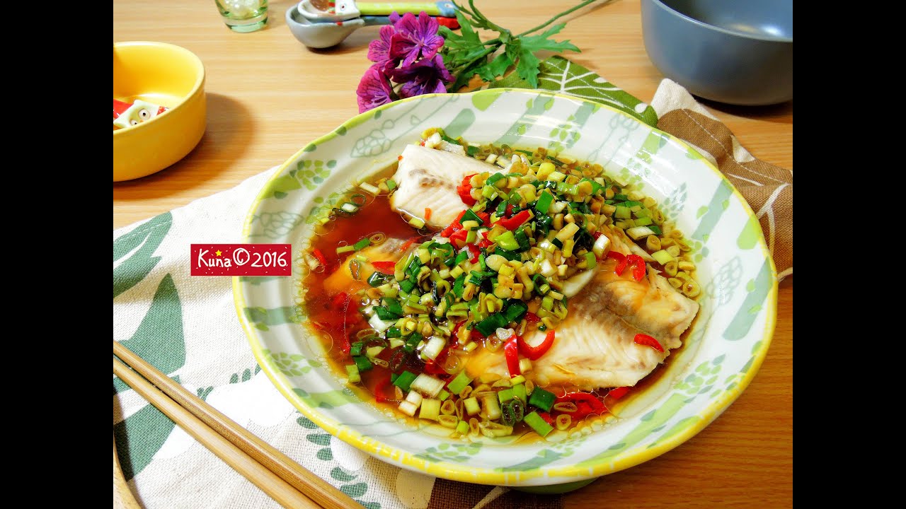蔥油醬蒸鯛魚spring Onion Oil Steamed Snapper Row Youtube
