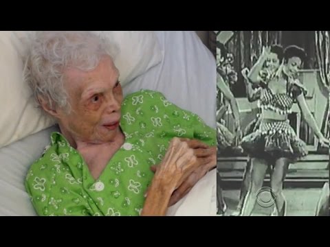 102-year-old sees footage of her dancing days for first time