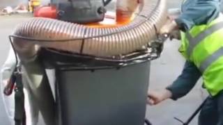 Litter Vacuum Street Sweeper Commercial Garbage Collector by Industrial Air Solutions, Inc.