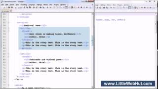 HTML5 Tutorial For Beginners   6 of 6   CSS Page Layout