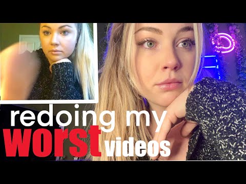 My Worst Performing ASMR Videos REMADE - tapping etc.