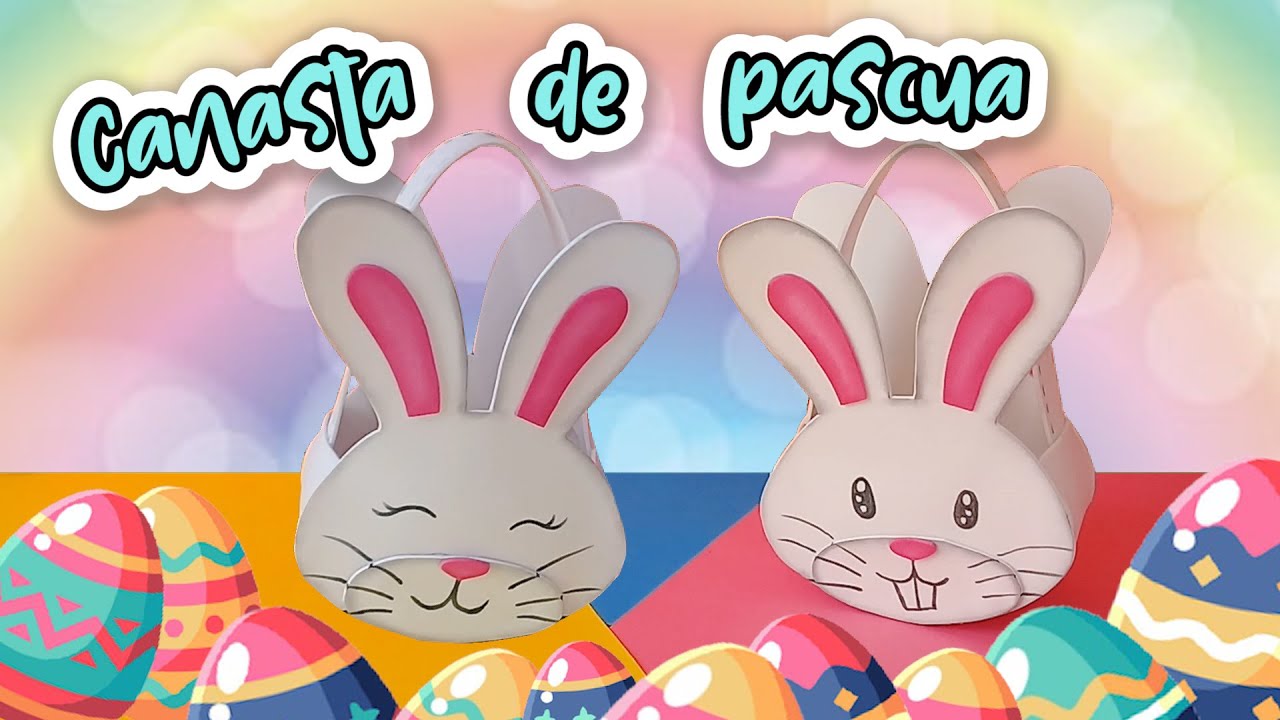 CANASTA DE PASCUA DE CONEJO - Paíto